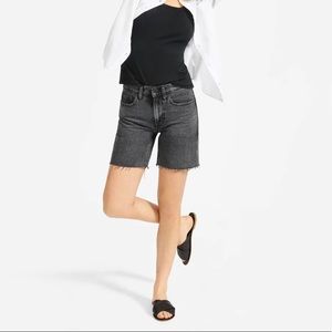EVERLANE Denim Short - washed black, 27